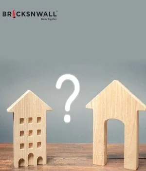 Which is a better option: a house or flat?